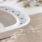 Маслёнка фарфор «Тюльпан», 16×10.5×10 см, гжель - Фото 15