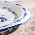 Поднос фарфор гжель «Силуэт», 33.5×22×2 см - Фото 3