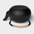 Чайник Доляна «Восточная ночь», 1.6 л, с ситом, индукция, чугун, чёрный - Фото 5