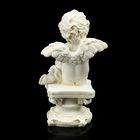 Сувенир полистоун "Ангелочек бежевый на ажурной колонне" 10х5,5х5,5 см - Фото 3