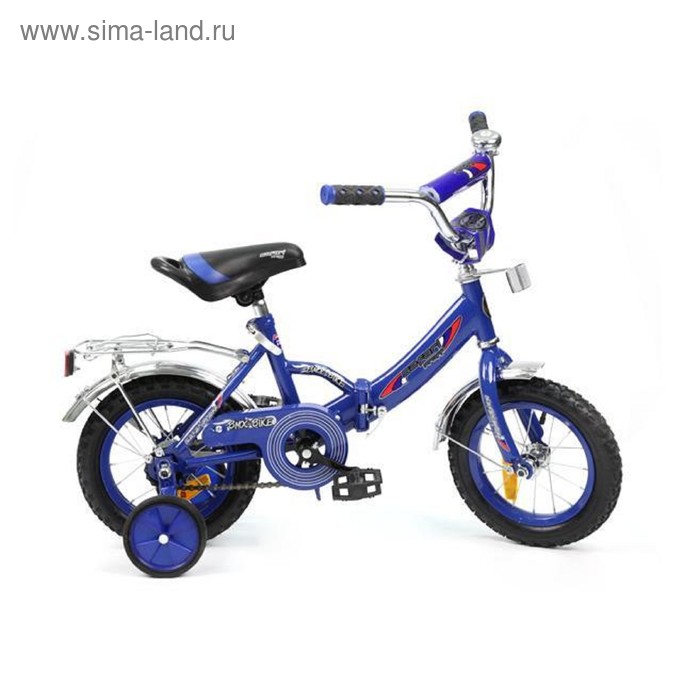 Велосипед 12" "Safari proff" GT5713 2-х колесный, складной, задний тормоз, багажник - Фото 1