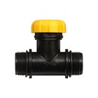 Клапан регулирующий, наружная резьба 3/4", пластик - Фото 2