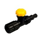 Клапан регулирующий, внутренняя резьба 3/4", для шланга 3/4" (19 мм), пластик - Фото 2