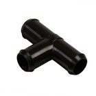 Соединитель Т-образный, 1" (25 мм), пластик (комплект 10 шт) - фото 20573893