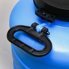 Фляга пищевая, 30 л, горловина 18.5 см, пластиковая, синяя - Фото 3