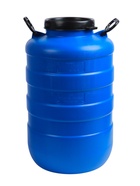 УЦЕНКА Фляга пищевая, 50 л, горловина 18.5 см, пластиковая, синяя - Фото 1