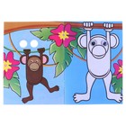 книжка-раскраска с глазками Добрый крокодил 16стр - Фото 2