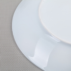 Тарелка керамическая обеденная «Фантазии природы», d=27 см, цвет белый - Фото 3