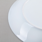 Тарелка керамическая обеденная «Акварель лета», d=27 см, цвет белый - Фото 3