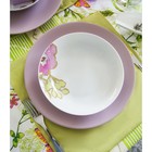 Тарелка керамическая глубокая «Акварель лета», d=19 см - Фото 4