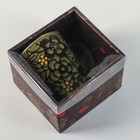 Кружка керамическая «Муран. Цветочное панно», 320 мл, цвет зелёный - Фото 4