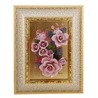 Картина "Розовые розы", серия Арт-Деко, 10 × 31 × 40 см - Фото 1