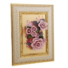 Картина "Розовые розы", серия Арт-Деко, 10 × 31 × 40 см - Фото 2