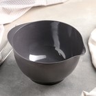 Салатник 2,8 л "Бамбуковый лес", цвет серый - Фото 1