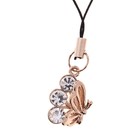 Подвеска д/сот стразы "Бабочка" - Фото 1