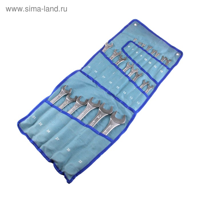 Набор ключей комбинированных КГК №22-ЕВРО - Фото 1