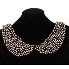 Накладной воротничок «Сияние ночи», цвет золотой - Фото 1