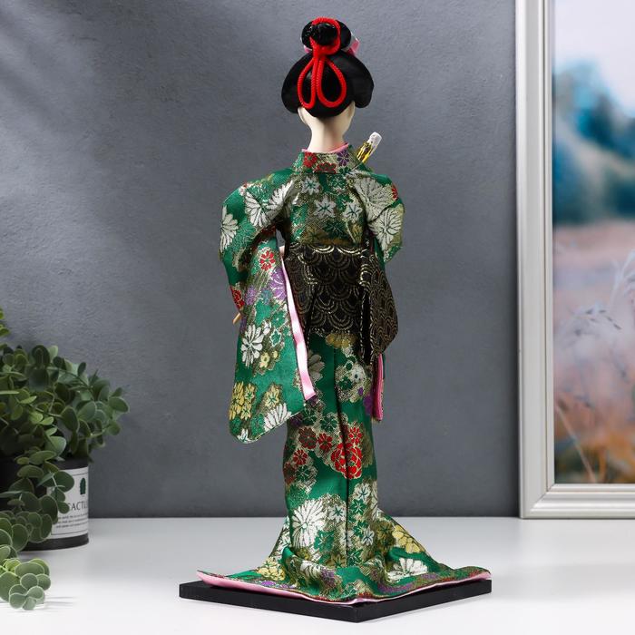 Кукла коллекционная "Японская танцовщица" 43 см - фото 1880245451