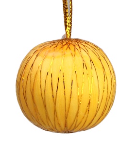 Ёлочные игрушки «Золотая нить», шары новогодние, d=3 см, набор 12 шт., МИКС