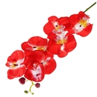 цветы искусственные орхидея пышность 80 см красный - Фото 1