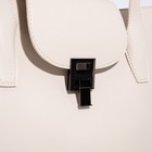 Сумка женская тоут на молнии, цвет молочный - фото 21194982