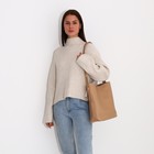 Сумка-мешок на магните, цвет бежевый - Фото 6