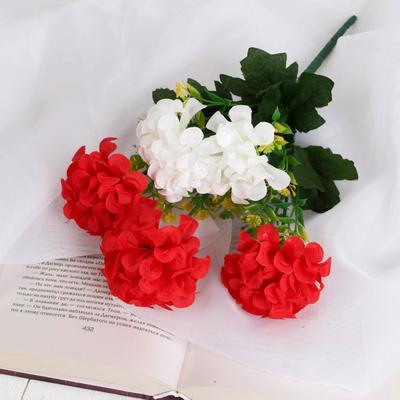 Букет искусственный «Гортензия», h=28 см, МИКС