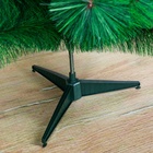 Искусственная ёлка настольная «Зимнее волшебство. Кедр зелёный», 90 см, d иголок 10 см, d нижнего яруса 58 см, 57 веток отгибаются - Фото 4