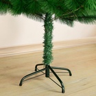 Искусственная ёлка «Зимнее волшебство. Кедр зелёный», 150 см, d иголок 10 см, d нижнего яруса 87 см, 152 ветки отгибаются - Фото 4