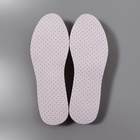 Стельки для обуви, универсальные, дышащие, р-р RU до 42 (р-р Пр-ля до 44), 27 см, пара, белые - Фото 2