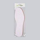 Стельки для обуви, универсальные, дышащие, р-р RU до 47 (р-р Пр-ля до 46), 29.5 см, пара, белые - Фото 5