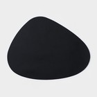 Салфетка сервировочная на стол «Тэм», 45×35 см, цвет чёрный - фото 295084418