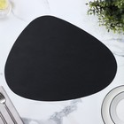 Салфетка сервировочная на стол «Тэм», 45×35 см, цвет чёрный - Фото 3