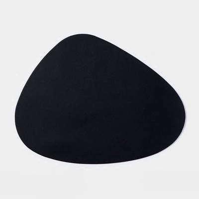 Салфетка сервировочная на стол Доляна «Тэм», 45×35 см, чёрная