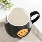 Кружка керамическая «Смайл», 280 мл, цвет МИКС - фото 60789625