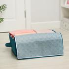 Кофр для хранения вещей «Синеглазка», 49×36×21 см, синий - Фото 3