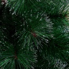 Искусственная ёлка настольная «Зимнее волшебство. Кедр с серебром», 60 см, d нижнего яруса 50 см, d иголок 10 см, 35 веток отгибаются - Фото 3