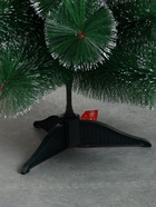 Искусственная ёлка настольная «Зимнее волшебство. Кедр с серебром», 60 см, d нижнего яруса 50 см, d иголок 10 см, 35 веток отгибаются - Фото 8