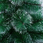 Искусственная ёлка настольная с инеем «Зимнее волшебство. Кедр», 90 см, d нижнего яруса 55 см, d иголок 10 см, 57 веток отгибаются - Фото 3