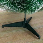 Искусственная ёлка настольная с инеем «Зимнее волшебство. Кедр», 90 см, d нижнего яруса 55 см, d иголок 10 см, 57 веток отгибаются - Фото 4