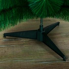 Искусственная ёлка с шишками настольная «Зимнее волшебство. Кедр зеленый» 90 см, d нижнего яруса 60 см, d иголок 10 см, 57 веток отгибаются - Фото 4