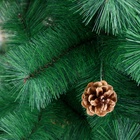 Искусственная ёлка «Зимнее волшебство. Кедр зелёный», шишки 240 см, d иголок 10 см, d нижнего яруса 140 см, 510 веток отгибаются - Фото 3