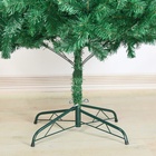 Искусственная ёлка «Зимнее волшебство. Простая», 210 см, d ветки 6 см, d нижнего яруса 110 см, 900 ПВХ веток отгибаются - Фото 4