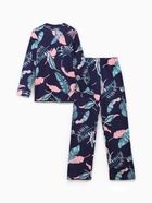 Пижама женская (рубашка и брюки) KAFTAN "Tropical dream" р. 56-58 - фото 809406632