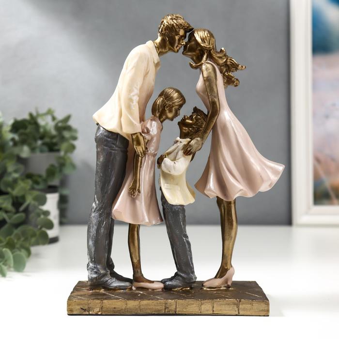 Фигурка полистоун «Большая, дружная семья», 25×8×19.5 см