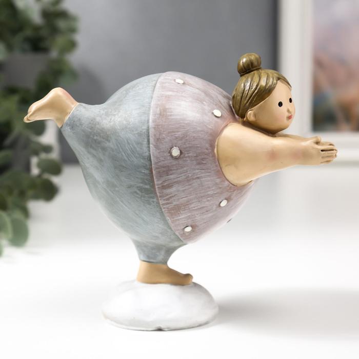 Фигурка полистоун «Пышечка - асана», 13×8.5×15 см - Фото 1