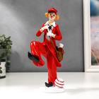 Фигурка полистоун «Клоун с мячом и сумкой», 25.5×9.5×12 см - Фото 1