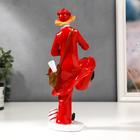 Фигурка полистоун «Клоун с мячом и сумкой», 25.5×9.5×12 см - Фото 4