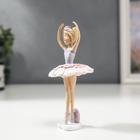 Фигурка полистоун «Балерина розово-голубое платье», 13.5×5.5×6 см - Фото 2