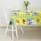 Клеёнка на стол ПВХ «Фрукты», ширина 137 см, толщина 0,08 мм, рулон 30 метров - Фото 1